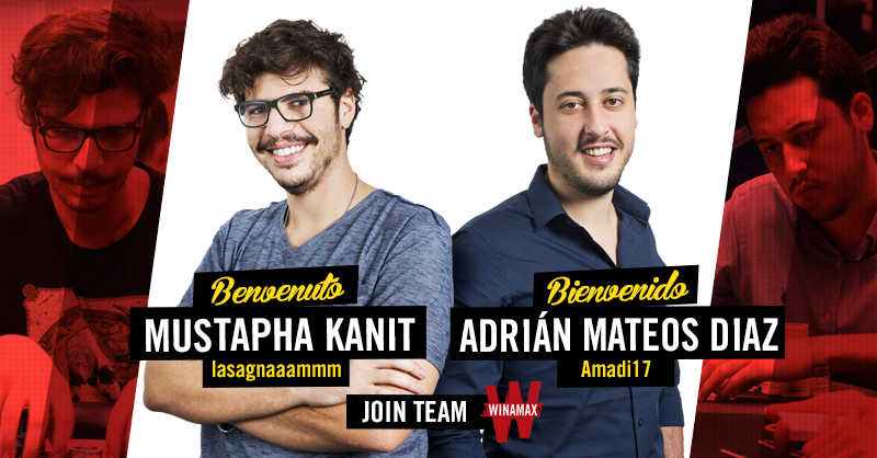 Mustapha Kanit And Adrián Mateos Diaz Join Team Winamax - 