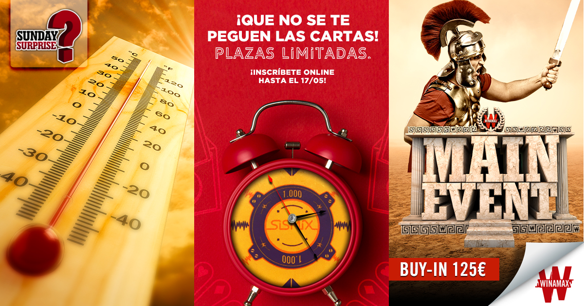 Tu fin de semana en Winamax
