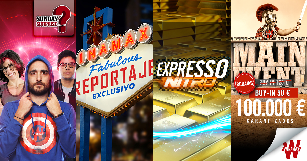 Tu fin de semana en Winamax