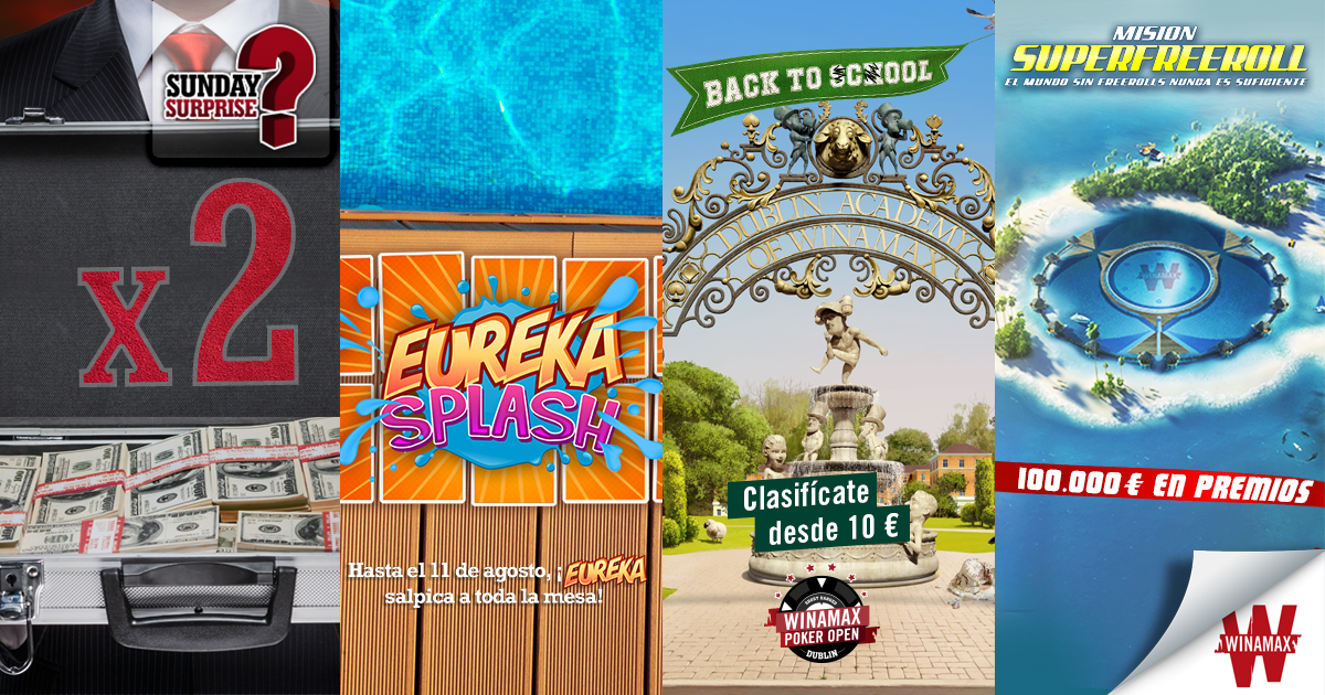 Tu fin de semana en Winamax