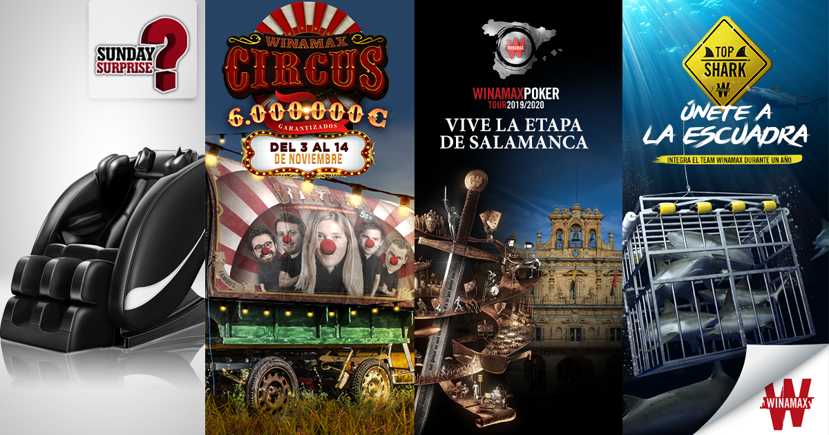 Tu fin de semana en Winamax