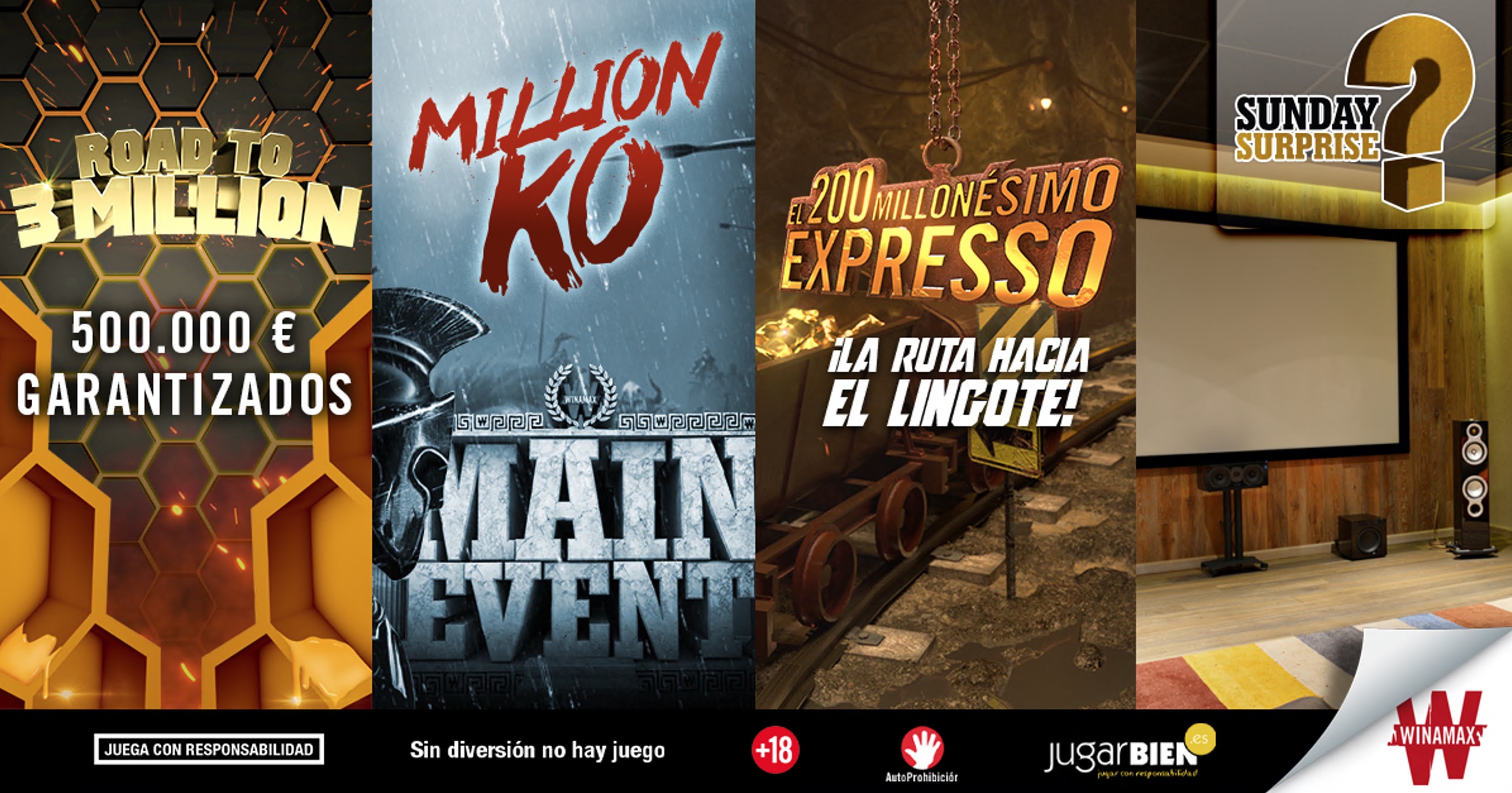 Tu fin de semana en Winamax