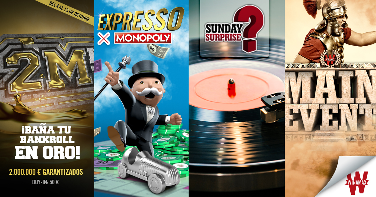 Tu fin de semana en Winamax