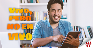 Vivo, pero no en vivo
