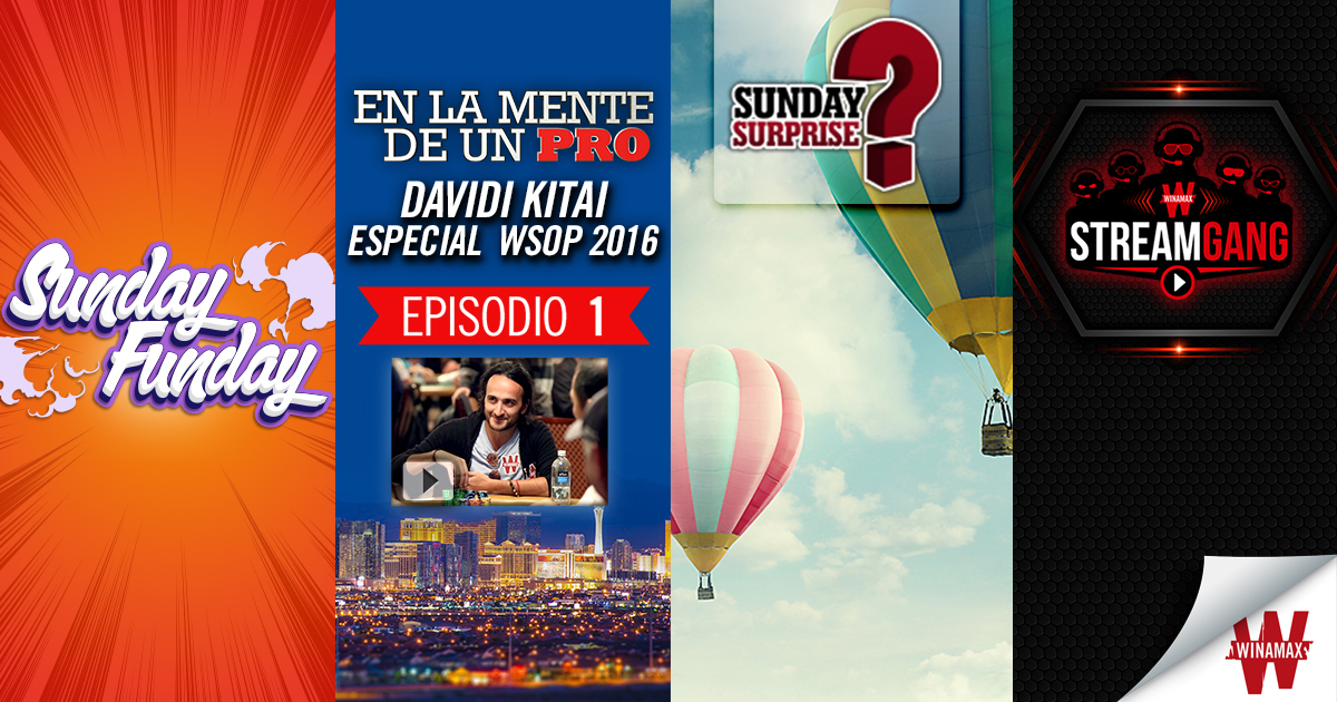 Tu fin de semana en Winamax