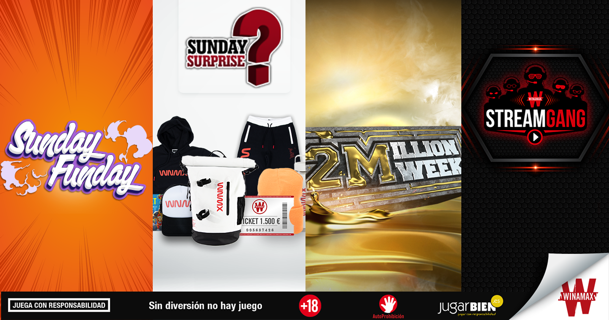 Tu fin de semana en Winamax