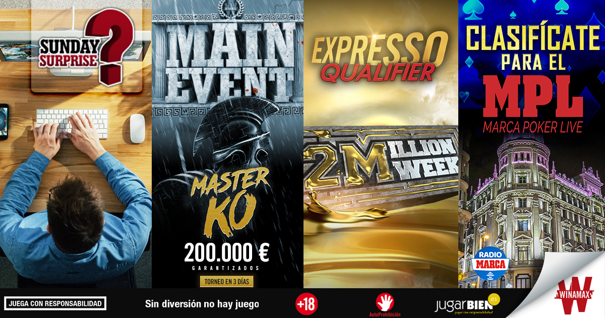 Tu fin de semana en Winamax