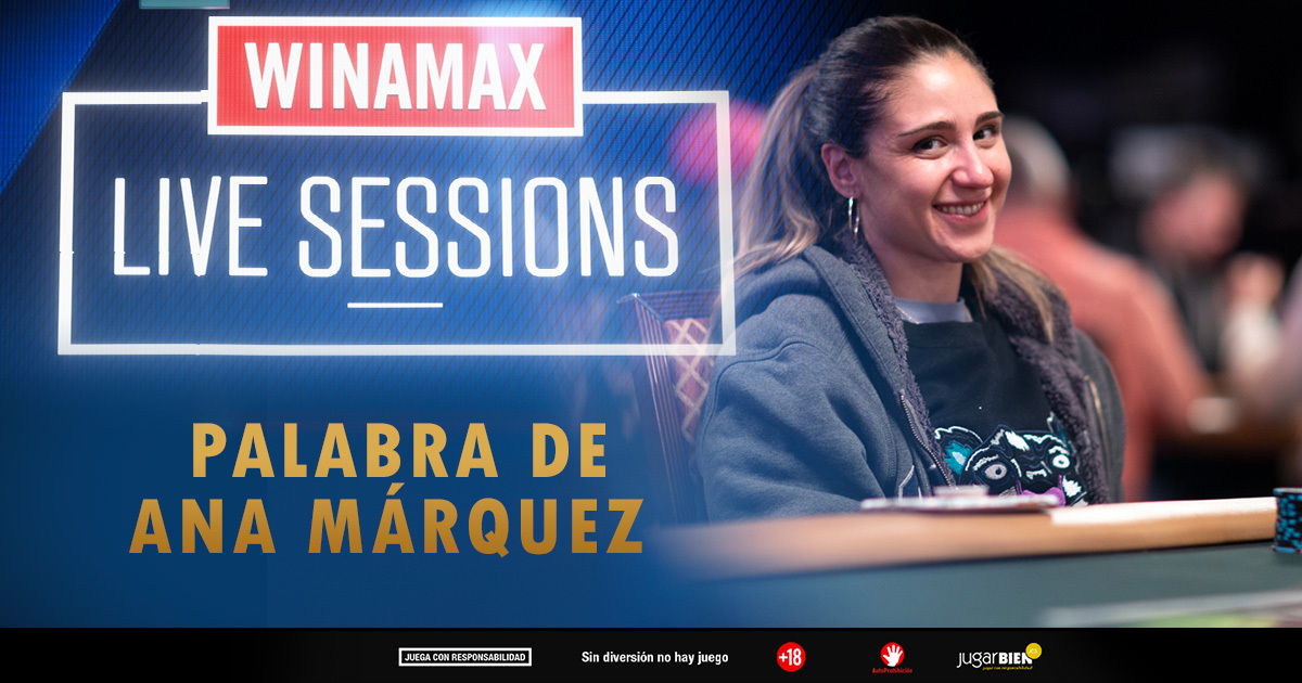 Ana M&aacute;rquez: &ldquo;Las Winamax Live Sessions son un sue&ntilde;o hecho realidad&rdquo;