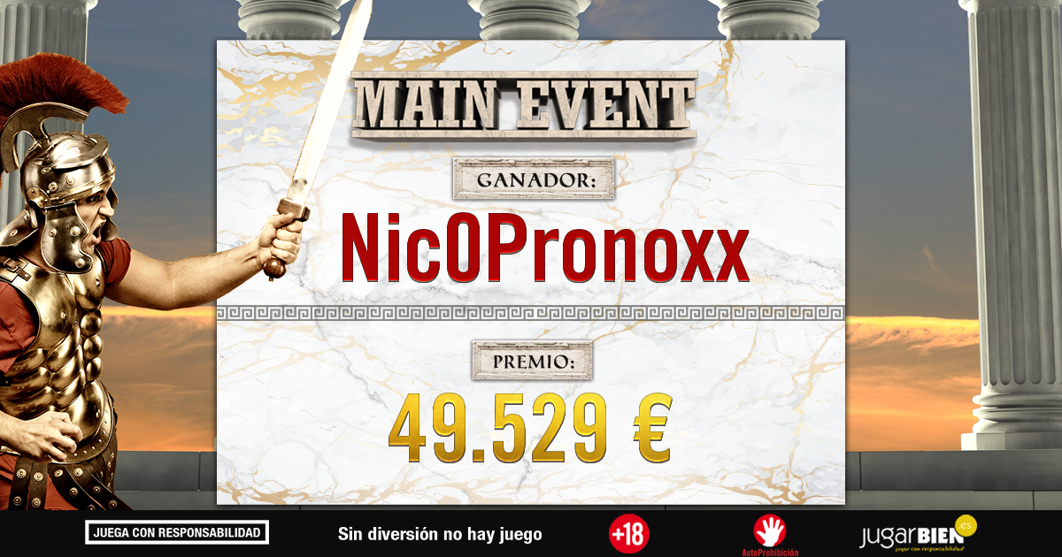 Nic0Pronoxx - Main Event