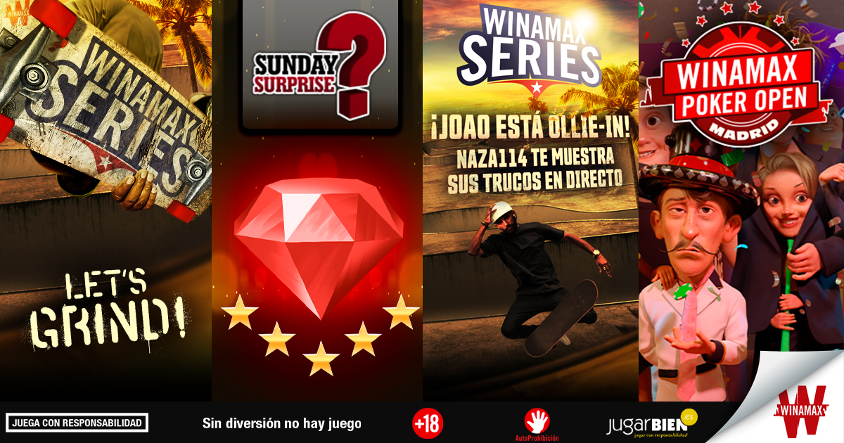 Tu fin de semana en Winamax