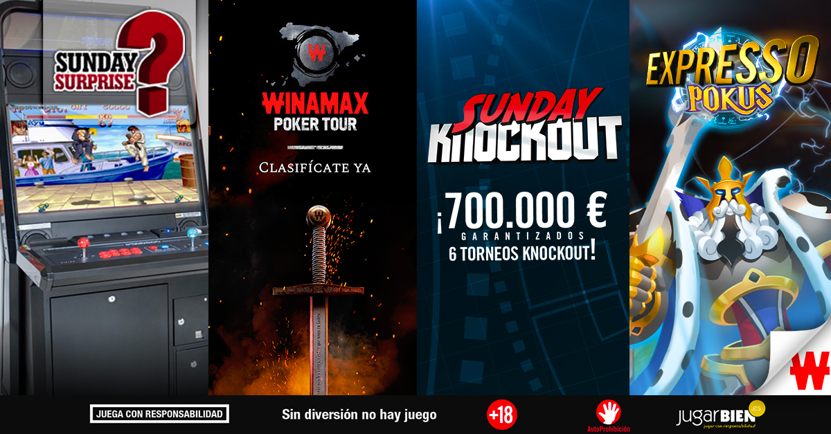 Tu fin de semana en Winamax 