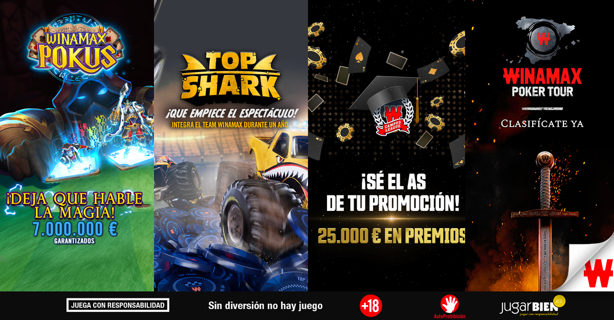 Tu fin de semana en Winamax 