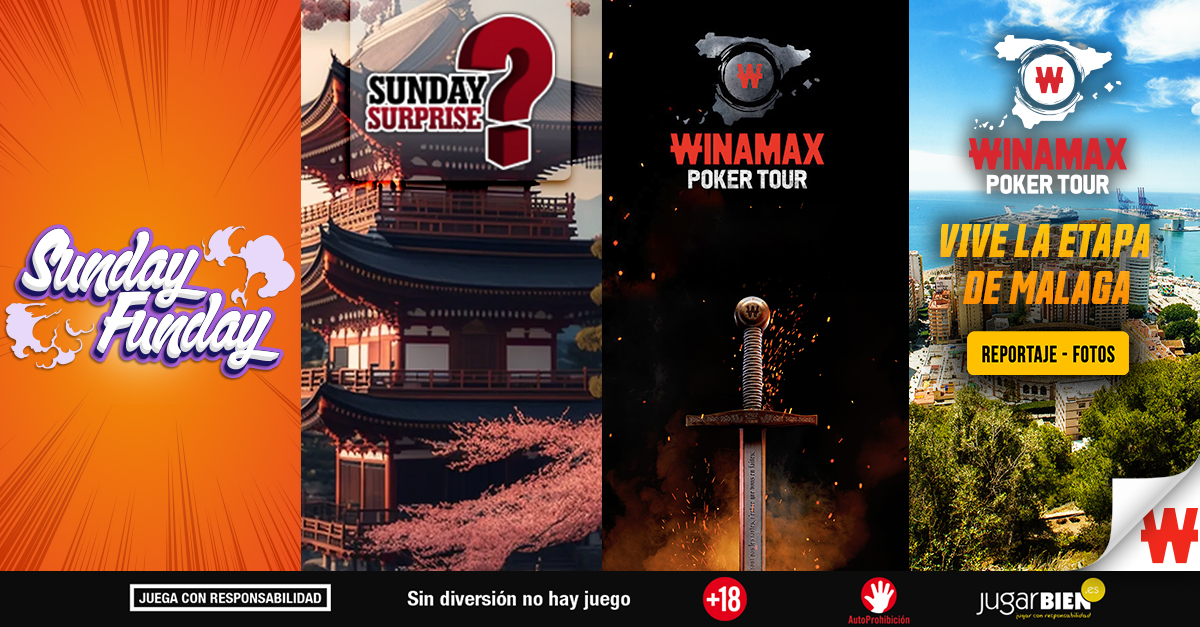 Tu fin de semana en Winamax