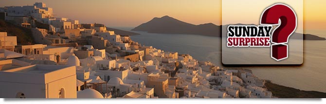 Sunday Surprise Grecia