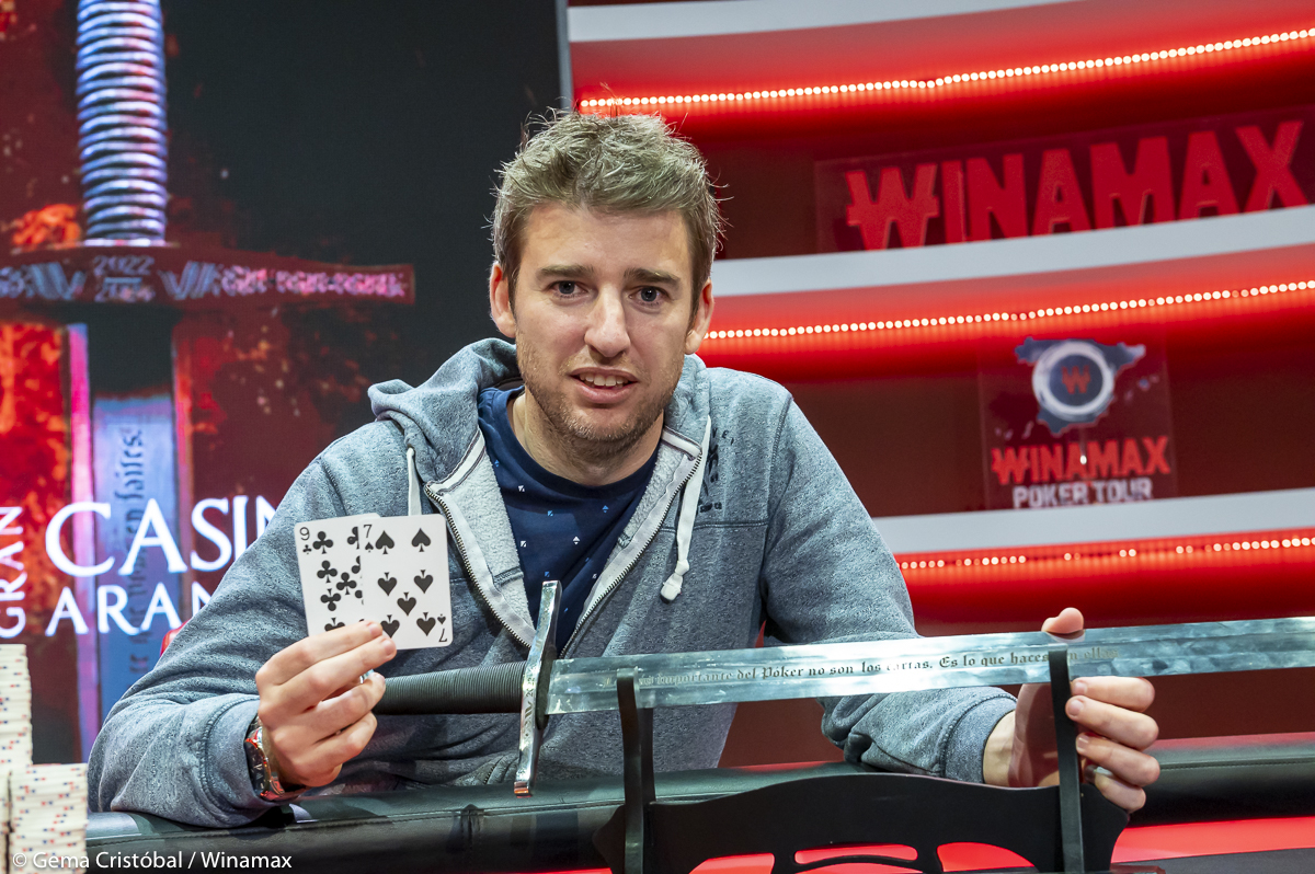 Alejandro Nicolas, ganador del primer Winamax Poker Tour
