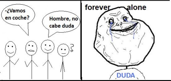 No cabe duda