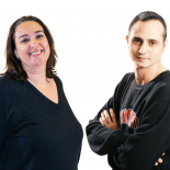 Estelle Cohuet y Maxime Manzone