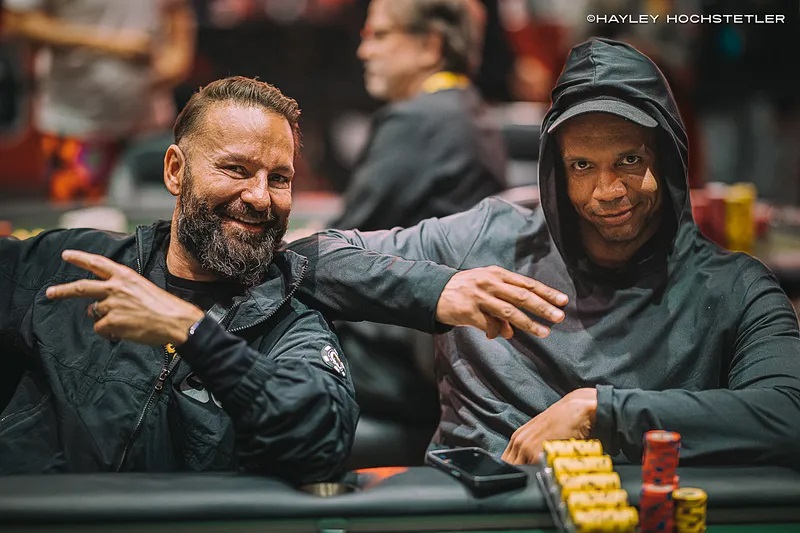Phil Ivey y Daniel Negreanu