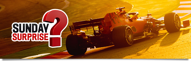 Sunday Surprise Formula 1