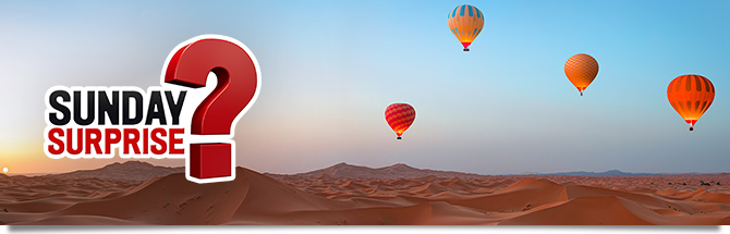 Sunday Surprise Marruecos