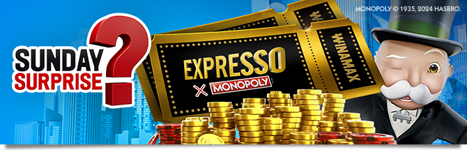 Sunday Surprise Expresso Monopoly