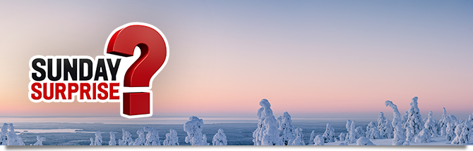 Sunday Surprise Finlandia