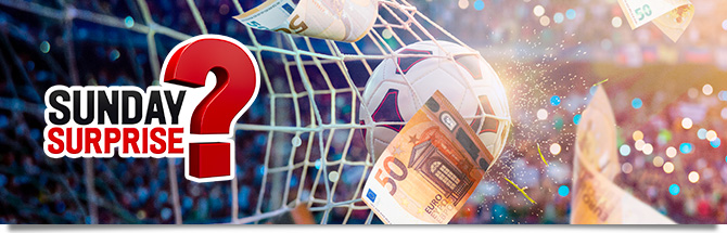 Sunday Surprise 50 &euro; por punto