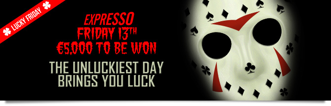 Lucky Friday: &euro;5,000 to be won!